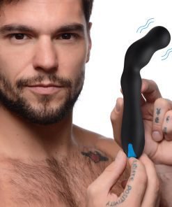 12X Silicone Beaded Prostate Vibrator
