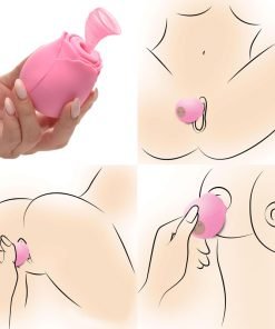 Bloomgasm Wild Rose 10X Suction Clit Stimulator - Pink - Image 5