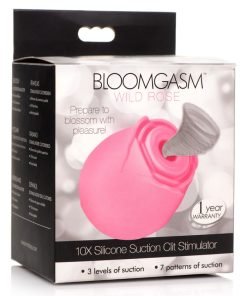 Bloomgasm Wild Rose 10X Suction Clit Stimulator - Pink - Image 9