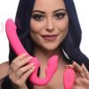 Licking and Vibrating Strapless Strap-On with Remote Control