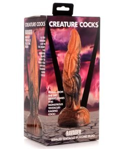 Ravager Rippled Tentacle Silicone Dildo - Image 7
