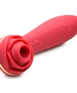 Passion Petals 10X Silicone Suction Rose Vibrator - Red - Image 6