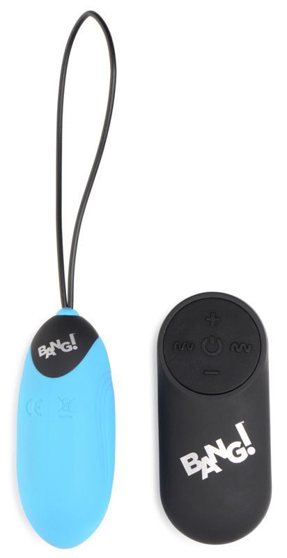 28X Grooved Silicone Vibrating Egg with Remote Control - Image 2