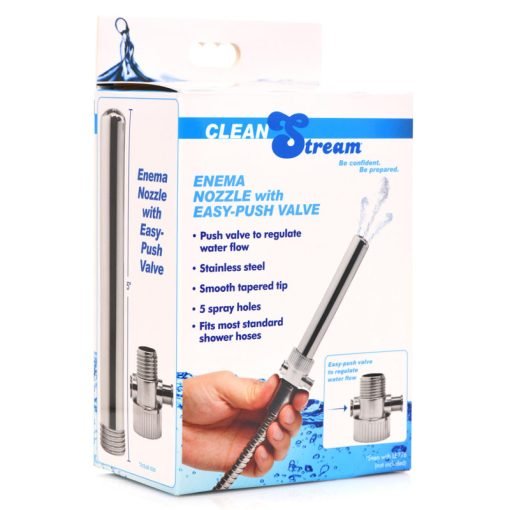 Enema Nozzle with Quick Shut Off/On Valve - Image 6