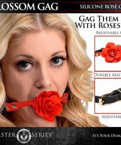 Blossom Silicone Breathable Rose Gag - Image 2