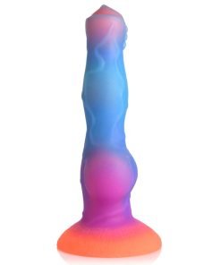 Space Cock Glow-in-the-Dark Silicone Alien Dildo - Image 5