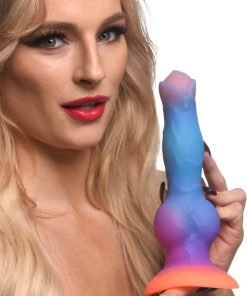 Space Cock Glow-in-the-Dark Silicone Alien Dildo - Image 3