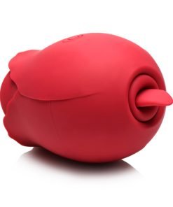 The Double Tease Rose 10X Sucking and Licking Silicone Stimulator - Image 6