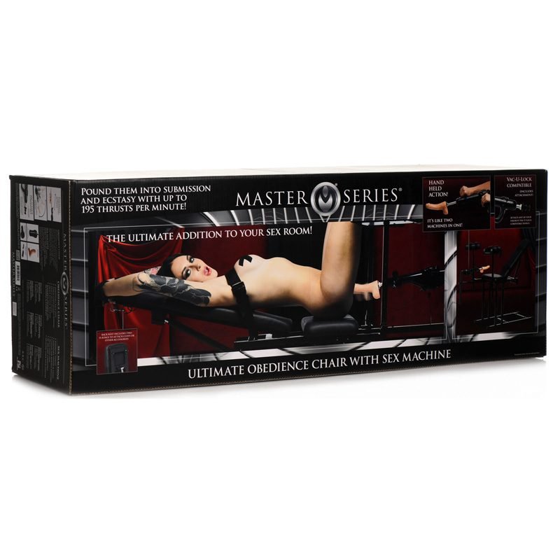 Ultimate Obedience Chair with Sex Machine - Image 15