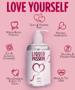 Liquid Passion Natural Lubricant - 16oz - Image 6