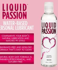 Liquid Passion Natural Lubricant - 8oz - Image 2