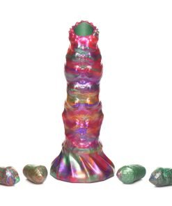 Larva Silicone Ovipositor Dildo with Eggs - Image 3