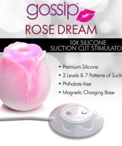 10X Rose Dream Silicone Clitoral Stimulator - Image 4