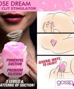 10X Rose Dream Silicone Clitoral Stimulator - Image 2