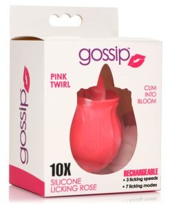 10X Pink Twirl Silicone Licking Rose - Image 7