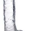Jock C-Thru Dildo with Balls - 9 Inch