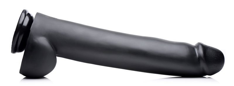 The Master Suction Cup Dildo - Black - Image 4