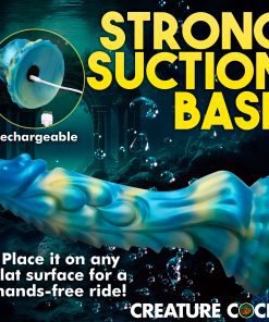 Sea Stallion Vibrating Silicone Dildo with Remote - Image 7