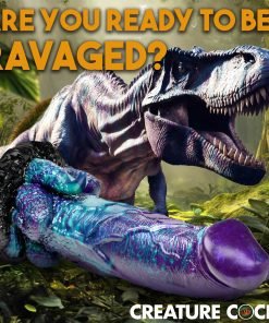 Dino-Dick Silicone Dildo - XL - Image 3