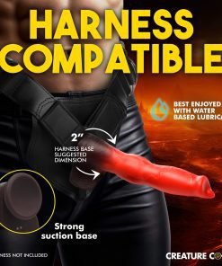 Harness compatible product with a strong suction base for enhanced experience