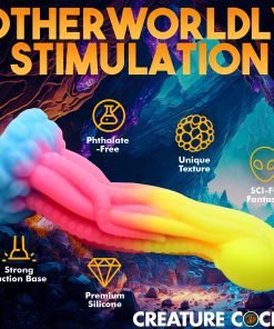 Tenta-Glow Glow-In-The-Dark Silicone Dildo - Image 6