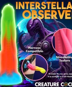 Tenta-Glow Glow-In-The-Dark Silicone Dildo - Image 7
