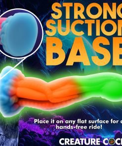 Tenta-Glow Glow-In-The-Dark Silicone Dildo - Image 8