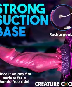 Xenox Vibrating Silicone Dildo with Remote - Image 8