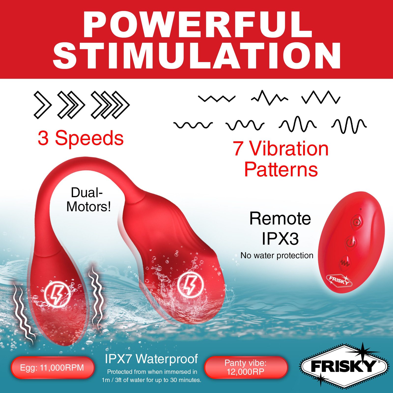 Double Love Connection Silicone Panty Vibe with Remote Control - Image 5