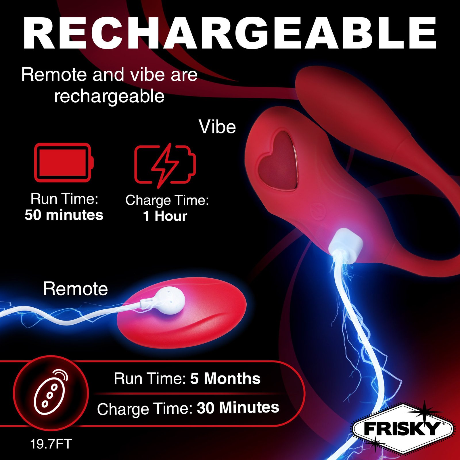 Double Love Connection Silicone Panty Vibe with Remote Control - Image 7