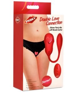 Double Love Connection Silicone Panty Vibe with Remote Control - Image 8