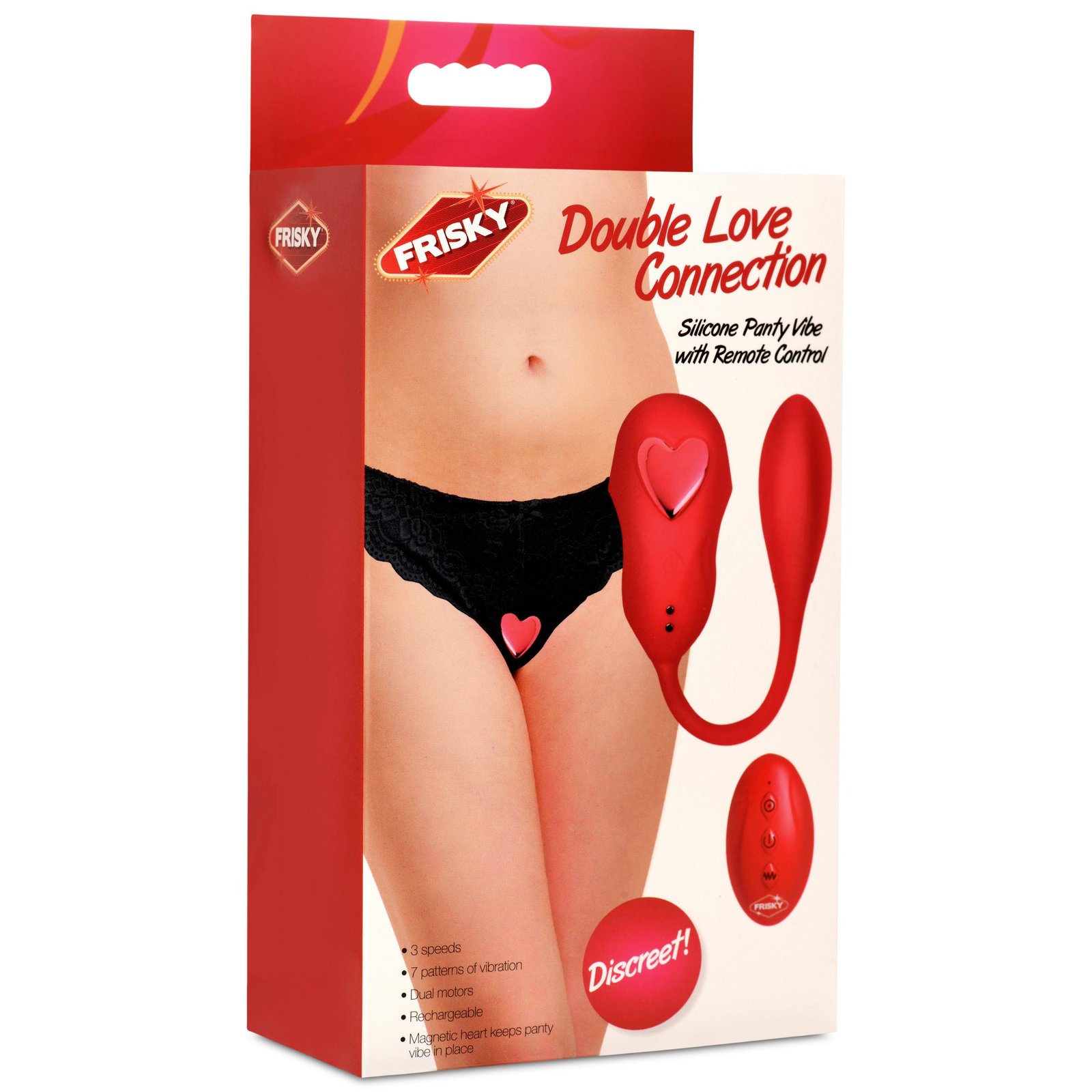 Double Love Connection Silicone Panty Vibe with Remote Control - Image 8