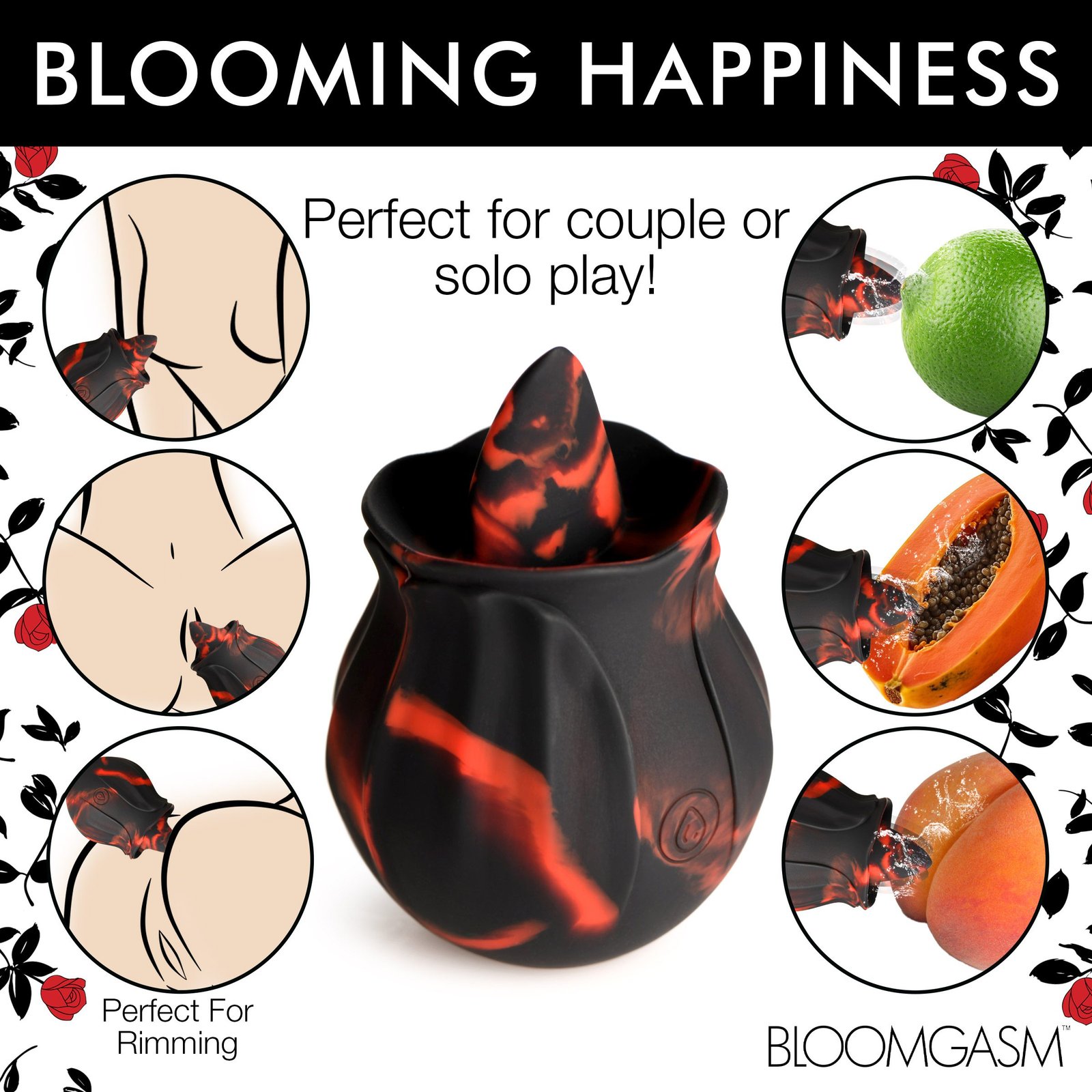 Black Kiss Rimming Rose - Image 3