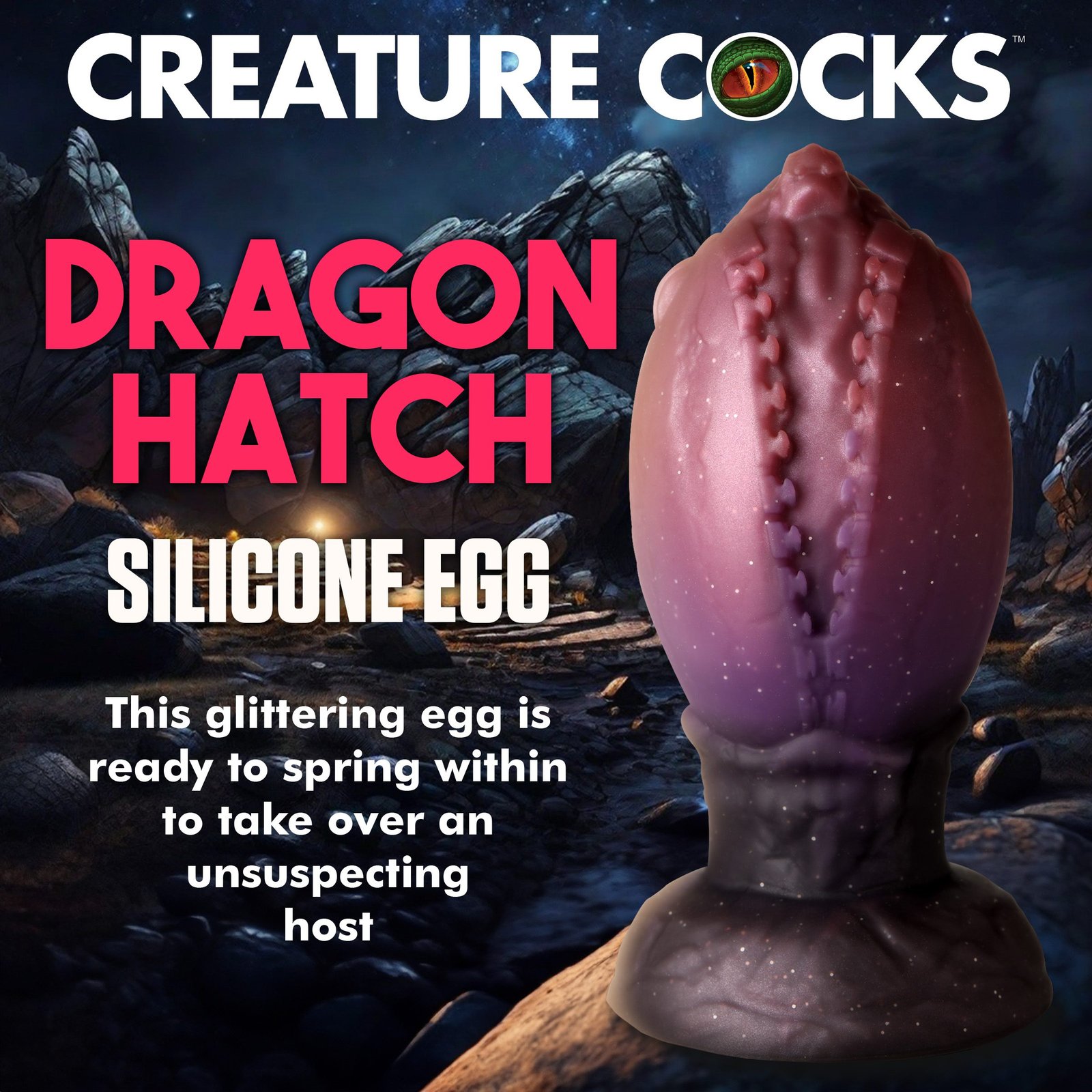 Dragon Hatch Silicone Egg - XL - Image 2
