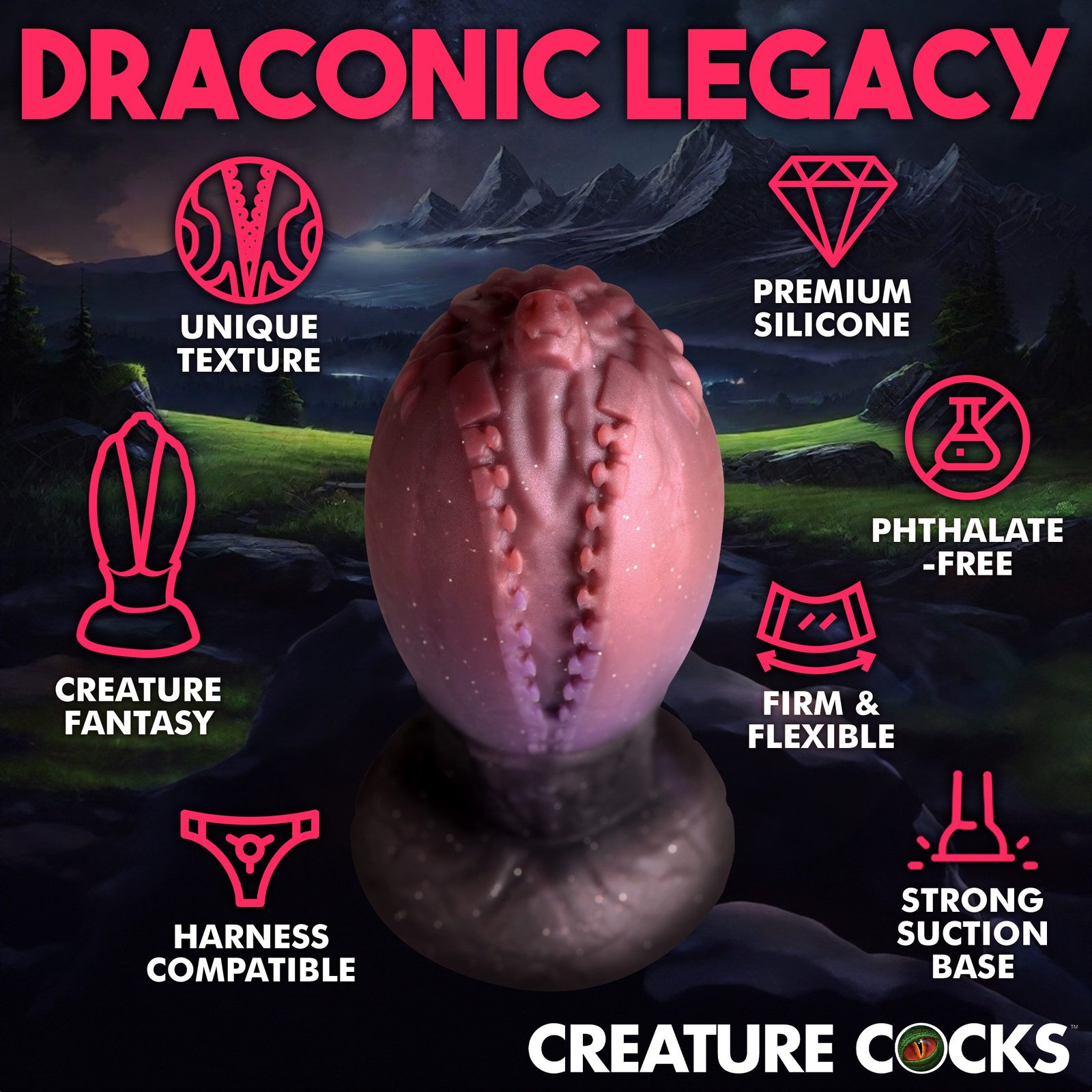 Dragon Hatch Silicone Egg - XL - Image 5
