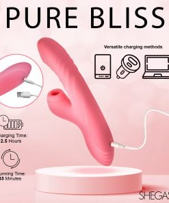 Candy-Thrust Silicone Thrusting and Sucking Rabbit Vibrator - Image 5