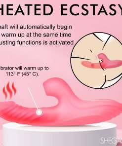 Candy-Thrust Silicone Thrusting and Sucking Rabbit Vibrator - Image 7