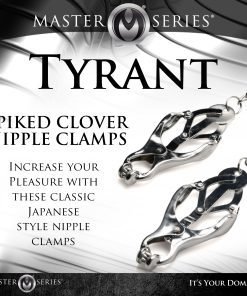Tyrant Spiked Clover Nipple Clamps - Image 2
