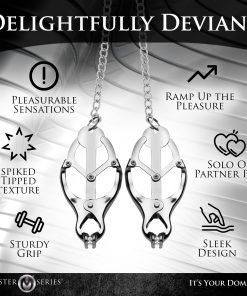 Tyrant Spiked Clover Nipple Clamps - Image 5