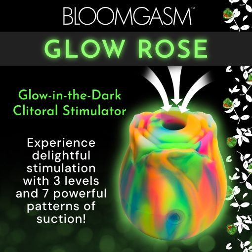 Glow Rose Glow-in-the-Dark Clitoral Stimulator - Image 2