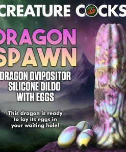 Dragon Spawn Ovipositor Silicone Dildo with Eggs - Image 2