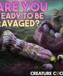 Dragon Spawn Ovipositor Silicone Dildo with Eggs - Image 3