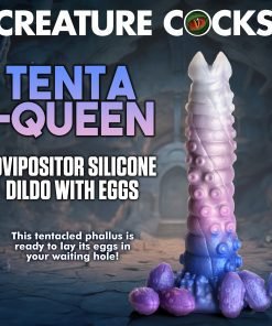 Tenta-Queen Ovipositor Silicone Dildo with Eggs - Image 2