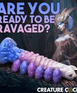 Tenta-Queen Ovipositor Silicone Dildo with Eggs - Image 3