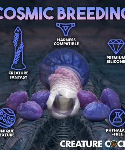 Tenta-Queen Ovipositor Silicone Dildo with Eggs - Image 5