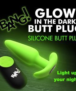 Glow-in-the-Dark Silicone Butt Plug - Image 2