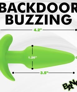 Glow-in-the-Dark Silicone Butt Plug - Image 4