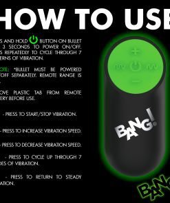 Glow-in-the-Dark Silicone Butt Plug - Image 6