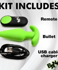 Glow-in-the-Dark Silicone Butt Plug - Image 7