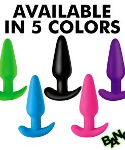 Glow-in-the-Dark Silicone Butt Plug - Image 9